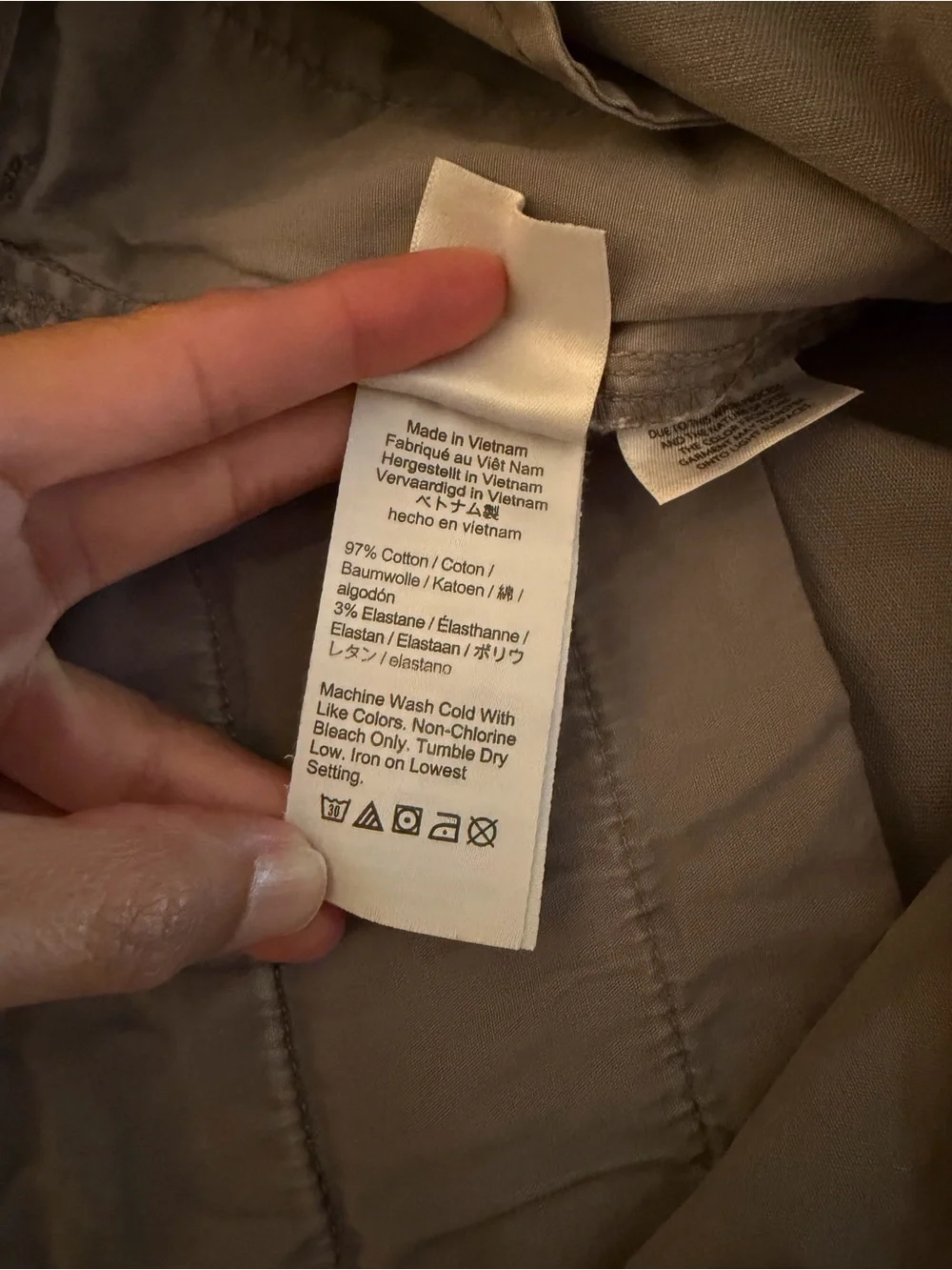 J. Crew Women's Cotton-Blend Shorts in Grey